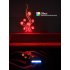 Programmable Laser projector with Red  Green and Blue lasers  SD card slot and sensitivity control  Enjoy the 99 preset patterns or program your own