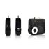 Project movies and videos from your iPhone or iPod Touch up to 25 inches diagonally with this high performance mini projector 