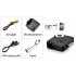 Project movies and videos from your iPhone or iPod Touch up to 25 inches diagonally with this high performance mini projector 
