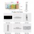 Projection Alarm Clock RGB Digital Display Projector LED Screen Loud Desk Clock LEDProjection Alarm Clock For Heavy Sleeper black