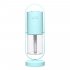 Projection Lantern Desktop Mini Humidifier 360 Degree Rotating Car Humidifier Home Office Navy blue