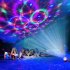 Projection Light 16 color Small Magic Ball Music Light Bluetooth RC Disco Festival Led Stage Lamp Battery Rechargeable