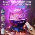 Projector Starry Light Night Light With 19 White Noise Lights RGB Background Light Smart Remote Control For Home Karaoke Christmas Wedding Show Holiday Party cr