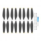 Propeller Drone Blade Props 6030 Replacement Wing Fans Compatible For Dji Mini 3 Pro Drone Accessories 4 Pairs Gold Edge