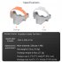Propeller Holder Compatible For Dji Mini 3 3pro Blades Strap Wings Fixed Stabilizers Drone Accessories grey