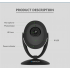 Protect your home around the clock with this 1080p IP camera  With its IP66 waterproof design and 20m night vision support  it keeps your property safe 24 7 