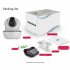 Protect your home around the clock with this 1080p IP camera  With its IP66 waterproof design and 20m night vision support  it keeps your property safe 24 7 