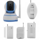 Protect your home or office with this IP camera security system coming with PIR sensor door sensors and keeping you in the loop with smartphone notifications
