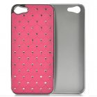 Protect your iPhone 5 with this pink rhinestone case in style  Durable and light  this case doesn t add any weight nor does it make your iPhone 5 bulky 