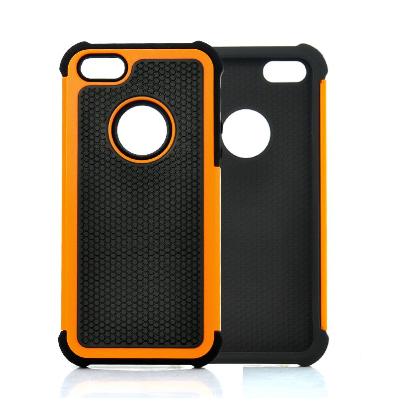 Rugged Hard Case for iPhone 5 Orange