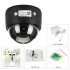 Protect your property and belongings with this1080P PTZ IP Camera  This security camera has a 90 degree viewing angle is perfect for outdoor use 