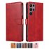 Protection Phone Case Screen Protector Case Shockproof PU Protective Cover For S23 Ultra S22 Ultra Phones black S21 PLUS