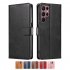Protection Phone Case Screen Protector Case Shockproof PU Protective Cover For S23 Ultra S22 Ultra Phones black S21 PLUS