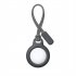 Protective Case Compatible For Airtag Portable Locator Cover Anti lost Device Protective Sleeve Accessories black Lanyard
