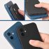 Protective Case Film Full screen Ultra thin 360 All inclusive Tempered Protective Film Cover For Iphone 12 black