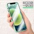 Protective Case Film Full screen Ultra thin 360 All inclusive Tempered Protective Film Cover For Iphone 12 black