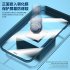 Protective Case Film Full screen Ultra thin 360 All inclusive Tempered Protective Film Cover For Iphone 12 black
