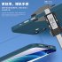 Protective Case Film Full screen Ultra thin 360 All inclusive Tempered Protective Film Cover For Iphone 12 black