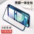 Protective Case Film Full screen Ultra thin 360 All inclusive Tempered Protective Film Cover For Iphone 12 black