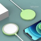 Protective Case For Magsafe Wireless Magnetic Charger Colorful Cover Scratch resistant Dust proof Thin Tpu Green