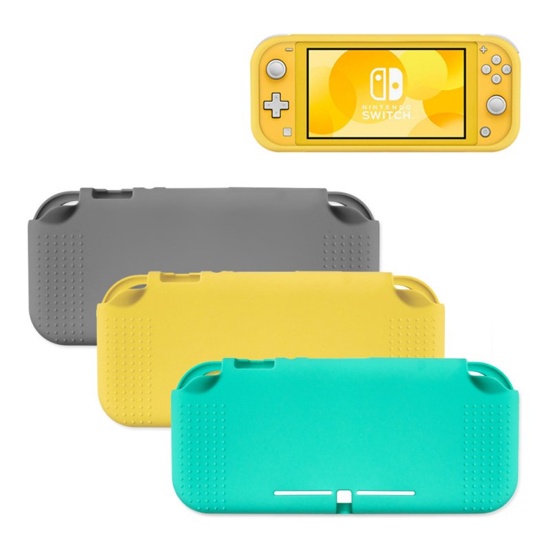 Protective Case For Nintendo Switch Lite Soft Coverage Case With Anti-Slip Anti-Shock yellow