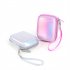 Protective Case Hard Carrying Bag With Inner Pocket Compatible For Fujifilm Instax Mini 11 EVO Link Liplay Symphony Purple