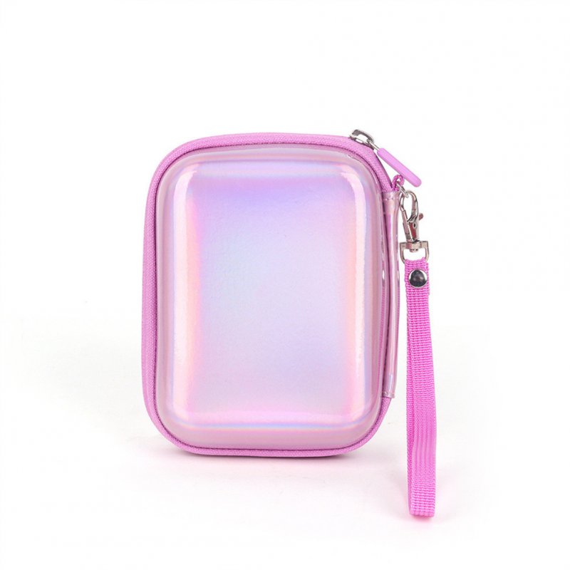 Protective Case Hard Carrying Bag With Inner Pocket Compatible For Fujifilm Instax Mini 11/EVO/Link/Liplay Symphony Purple