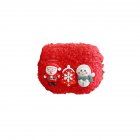 Protective Case Plush Christmas Snowman Design Lose Proof Cover For AirPods