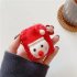 Protective Case Plush Christmas Snowman Design Lose Proof Cover Compatible For AirPods 1st 2nd 3rd Pro Charging Case green tree christmas Airpods 3rd generation