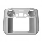Protective Case Silicone Skin Cover Compatible For Dji Mini 3 Pro Rc With Screen Remote Control Dust Cover gray
