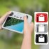 Protective Case Silicone Skin Cover Compatible For Dji Mini 3 Pro Rc With Screen Remote Control Dust Cover black