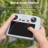 Protective Case Silicone Skin Cover Compatible For Dji Mini 3 Pro Rc With Screen Remote Control Dust Cover black