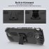 Protective Case With Foldable Kickstand Compatible For ROG Ally Handheld Game Console Shockproof Protector Cover black