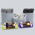 Protective Case With Foldable Kickstand Compatible For ROG Ally Handheld Game Console Shockproof Protector Cover black