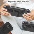 Protective Case With Foldable Kickstand Compatible For ROG Ally Handheld Game Console Shockproof Protector Cover black
