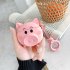 Protective Cover Case For Airpods1 2 Earphones Pigs Cats Pattern Earphones Case White cat