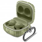Protective Cover Shell Soft Case Compatible for Samsung Galaxy Buds Live 2pro Army Green
