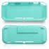 Protective Cover Tempered Glass Screen Protector 3 in 1 Clean Supplies Set for Switch Lite blue