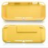 Protective Cover Tempered Glass Screen Protector 3 in 1 Clean Supplies Set for Switch Lite yellow