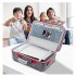 Protective Travel Storage Shoulder Bag Game Console Controller Headphone Waterproof Organizer Hard Shell Carrying Case For Ps5 gray