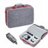 Protective Travel Storage Shoulder Bag Game Console Controller Headphone Waterproof Organizer Hard Shell Carrying Case For Ps5 gray