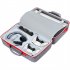 Protective Travel Storage Shoulder Bag Game Console Controller Headphone Waterproof Organizer Hard Shell Carrying Case For Ps5 gray
