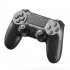 Ps4 Controller Gaming Joystick Bluetooth compatible Wireless Gamepad With Light Bar Double Vibration Gyroscope Handle red