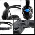 Ps4 Gaming  Headset Adjustable Omnidirectional Microphone 3 5mm Plug Noise Reduction Wired Earphone With Volume Controller black