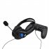 Ps4 Gaming  Headset Adjustable Omnidirectional Microphone 3 5mm Plug Noise Reduction Wired Earphone With Volume Controller black