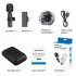 Pu3080b Type c Interface Lavalier Wireless Microphone Interview Recording Radio Noise Reduction Microphone Type C  charging  PU3080B