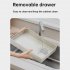 Pull Out Cabinet Organizer  Pull Out Organizer With Nano Adhesive  Slide Out Pantry Shelves  Kitchen Cabinet Pull Out Shelves For Bathroom  Office storage box  