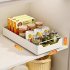 Pull Out Cabinet Organizer  Pull Out Organizer With Nano Adhesive  Slide Out Pantry Shelves  Kitchen Cabinet Pull Out Shelves For Bathroom  Office storage box  