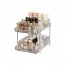 Pull Out Storage Shelf Bathroom Under Sink Organizers 2 3 Tier Storage Box Multi Purpose Stackable Kitchen Pantry Organization Transparent Storage Rack For Kitc
