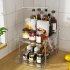 Pull Out Storage Shelf Bathroom Under Sink Organizers 2 3 Tier Storage Box Multi Purpose Stackable Kitchen Pantry Organization Transparent Storage Rack For Kitc